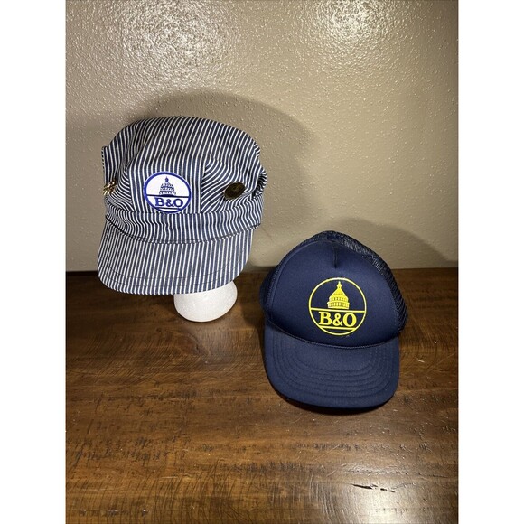 Engineer/Conductor Cap/Hats-(B&O) Baltimore & Ohio One Size - Picture 1 of 15